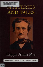 Front cover of Mysteries and Tales of Edgar Allan Poe by Edgar Allan Poe