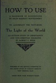 Front cover of How to use by Helen Barrett Montgomery