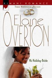 Cover of His Holiday Bride by Elaine Overton