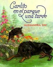 Front cover of Carl's afternoon in the park by Alexandra Day
