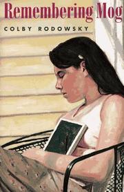Cover of Remembering Mog by Colby F. Rodowsky