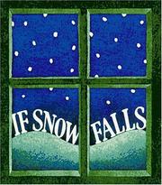 Cover of If snow falls by Jon Agee