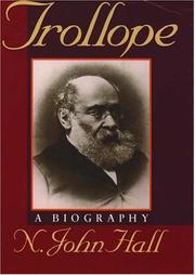 Cover of Trollope by Norman John Hall