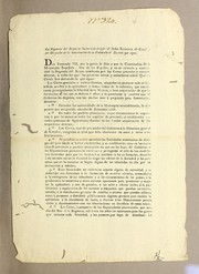 Front cover of La Regencia del Reyno se ha servido dirigir al señor secretario de Estado y del Despacho de la Gobernacion de la Peninsula el decreto que sigue by Spain. Consejo de Regencia