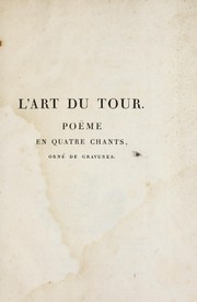 Front cover of L'art du tour by Charles Lebois