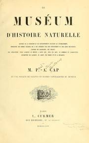 Front cover of Le muséum d'histoire naturelle by Paul-Antoine Cap