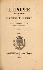 Cover of L'Épopée toulousaine by Florentin Ducos