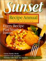 Front cover of Sunset Recipe Annual 2002 (Sunset Recipe Annual) by Sunset Books