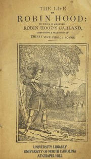 Front cover of The Life of Robin Hood by C. M. Warren