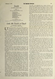 Cover of Little Abe Lincoln at church by William Eleazar Barton