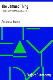 Cover of The Damned Thing by Ambrose Bierce