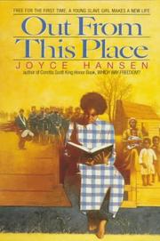 Cover of Out from this place by Joyce Hansen