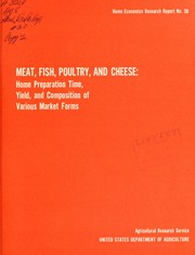 Front cover of Meat, fish, poultry, and cheese by Gladys L. Gilpin