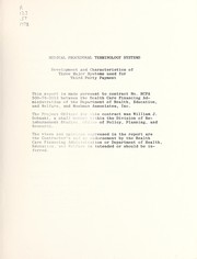 Front cover of Medical procedural terminology systems by B. Ralph Stauber