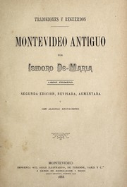 Front cover of Montevideo antiguo by Isidoro De-María