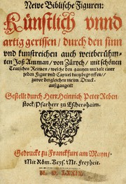Front cover of Newe Biblische Figuren by Heinrich Peter Rebenstock