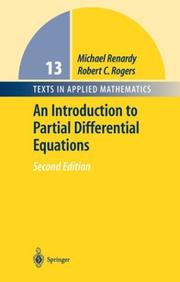Cover of An introduction to partial differential equations by Michael Renardy