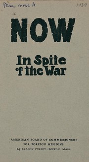 Front cover of Now by American Board of Commissioners for Foreign Missions