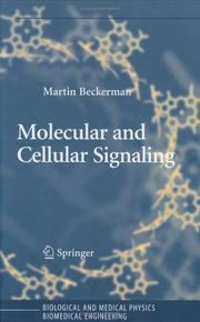 Front cover of Molecular and Cellular Signaling (Biological and Medical Physics, Biomedical Engineering) by Martin Beckerman