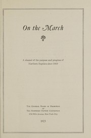 Cover of On the march by Northern Baptist Convention. General Board of Promotion