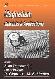 Front cover of Magnetism by University Joseph Fourier