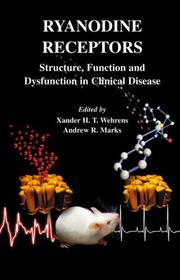 Cover of Ryanodine receptors by Andrew R. Marks