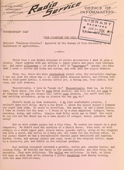 Cover of Painless picnics by United States. Department of Agriculture. Radio Service