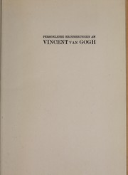 Front cover of Persönliche Erinnerungen an Vincent van Gogh by Elisabeth du Quesne van Gogh