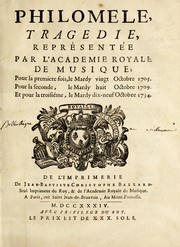 Cover of Philomele by Louis de Lacoste
