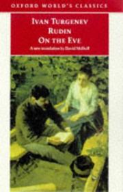 Cover of Rudin by Ivan Sergeevich Turgenev