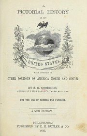 Cover of A pictorial history of the United States by Samuel G. Goodrich