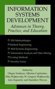 Cover of Information systems development by Olegas Vasilecas