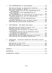 Front cover of The politics of structural adjustment programs in Kenya by Peter Wanyande