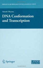 Front cover of DNA Conformation and Transcription by Takashi Ohyama