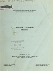Front cover of Proposition 2 1/2 overrides by Massachusetts. Department of Revenue. Division of Local Services