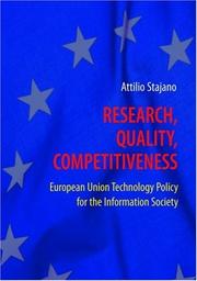 Cover of Research, Quality, Competitiveness by Attilio Stajano