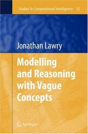 Cover of Modelling and Reasoning with Vague Concepts (Studies in Computational Intelligence) by Jonathan Lawry