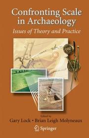 Cover of Confronting scale in archaeology by Gary Lock