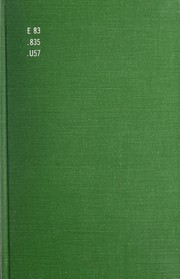 Cover of Report from the Secretary of War by United States Department of War
