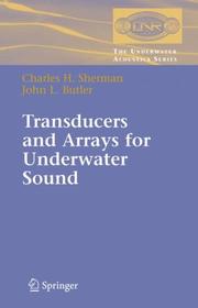 Front cover of Transducers and arrays for underwater sound by Charles H. Sherman