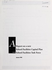 Front cover of A report on a new school facilities capital plan for Alberta's students by Alberta. Alberta Education. School Facilities Task Force