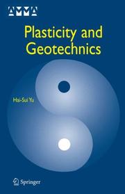 Front cover of Plasticity and Geotechnics (Advances in Mechanics and Mathematics) by Hai-Sui Yu