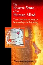 Cover of The Rosetta Stone of the Human Mind by Vincenzo R. Sanguineti