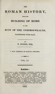 Front cover of The Roman history by N. Hooke