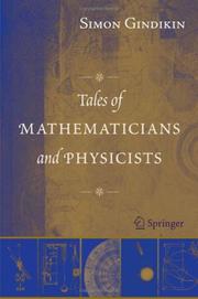 Front cover of Tales of Mathematicians and Physicists by S. G. Gindikin
