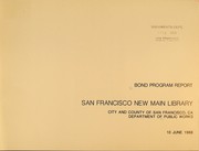 Cover of San Francisco new main library by Unknown