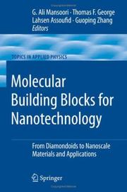 Front cover of Molecular building blocks for nanotechnology by G. A. Mansoori