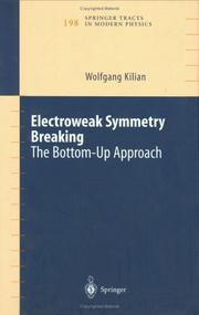 Front cover of Electroweak Symmetry Breaking by Wolfgang Kilian