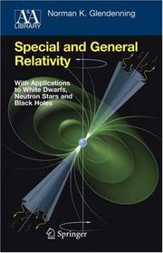 Front cover of Special and General Relativity by Norman K. Glendenning