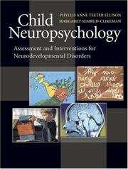 Front cover of Child neuropsychology by Anne Teeter Ellison